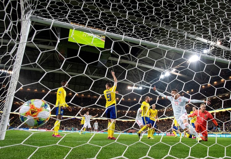 Sweden and Spain battling to secure a spot in the Euro 2020