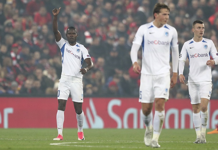 Champions League: Genk có được một bàn thắng vào phút 40