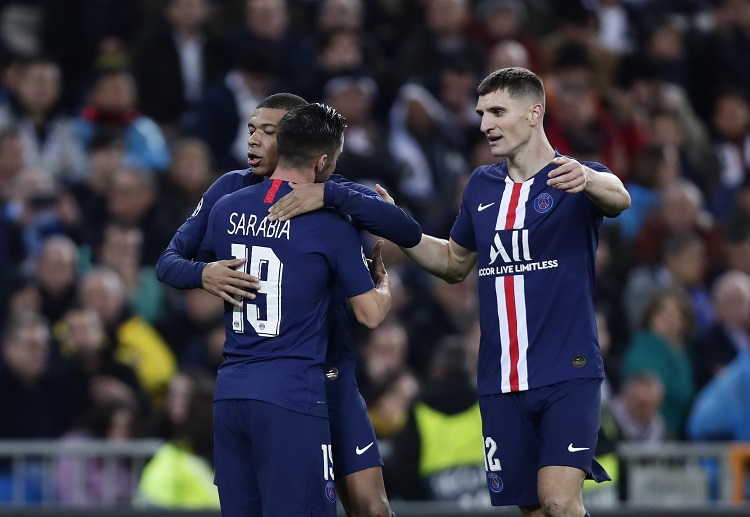 Champions League: lần lượt Mbappe và Sarabia đã tận dụng sai lầm của hàng thủ đội chủ nhà để ghi liên tiếp 2 bàn