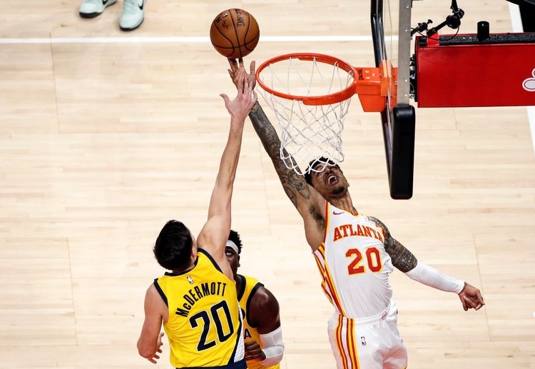 NBA 老鹰科林斯的赛场动态