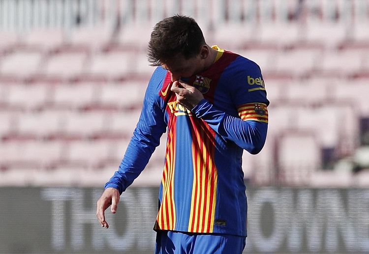 Lionel Messi gagal menangkan Barcelona di La Liga pekan ke-35