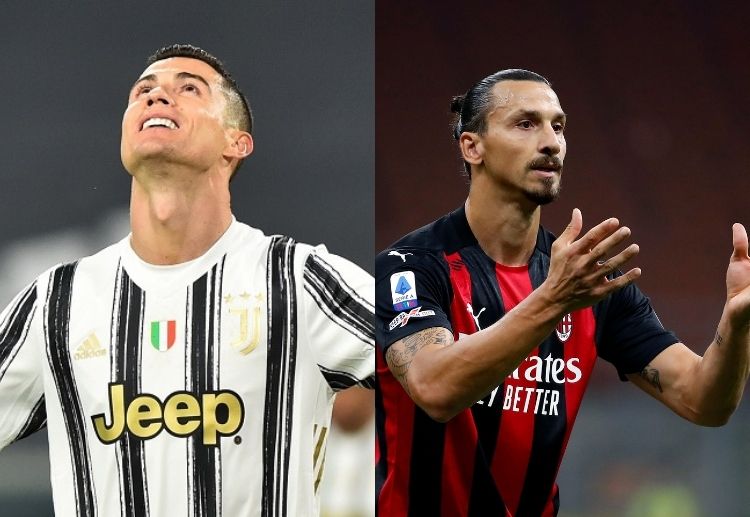 Cristiano Ronaldo dan Zlatan Ibrahimovic akan unjuk kemampuan di Serie A