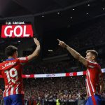 이날 아틀레티코는 쇠를로트의 선제골과 갤러거, 알바레스의 연속 골을 묶어 3-0으로 바예카노를 대파했다.