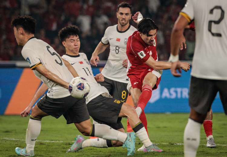 Skor akhir Kualifikasi Piala Dunia 2026: Indonesia 1-0 China