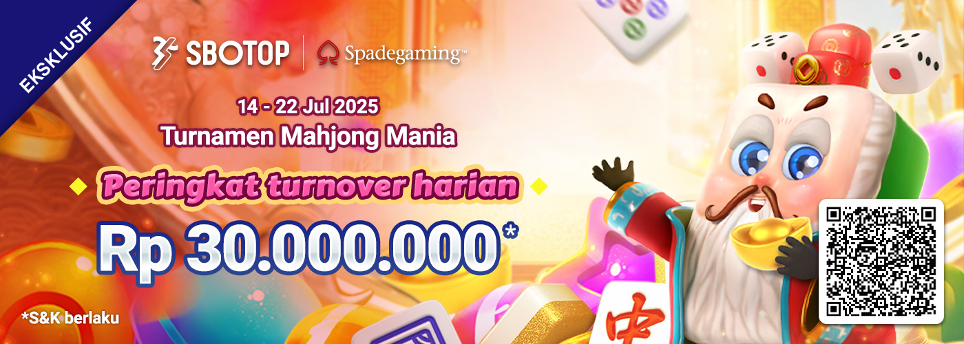 Turnamen Mahjong Mania Spadegaming