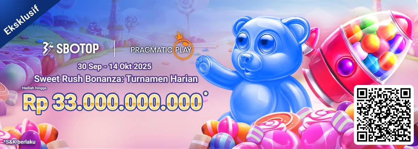 Sweet Rush Bonanza: Turnamen Harian Pragmatic Play
