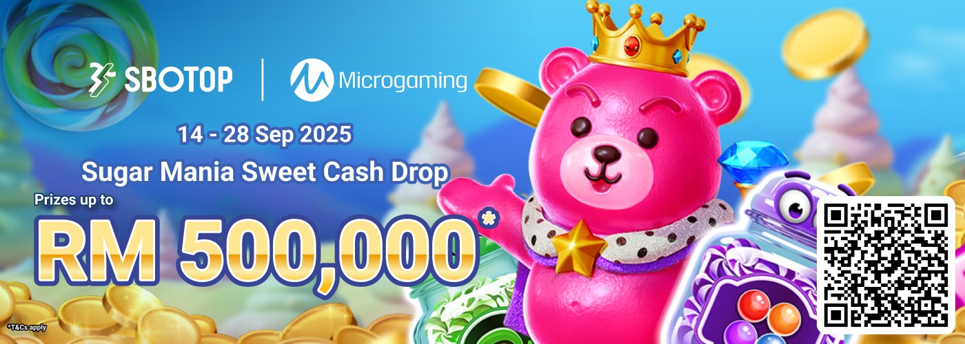 Microgaming Sugar Mania Sweet Cash Drop
