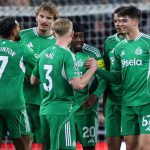 Newcastle can clinch a hat-trick of Premier League victories when they entertain Tottenham on Tuesday evening