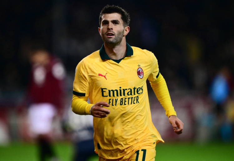 Christian Pulisic cetak gol di pertandingan Serie A