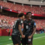 Jonathan David netted a hat-trick in Canada's 6–0 victory over Qatar at World Cup 2026